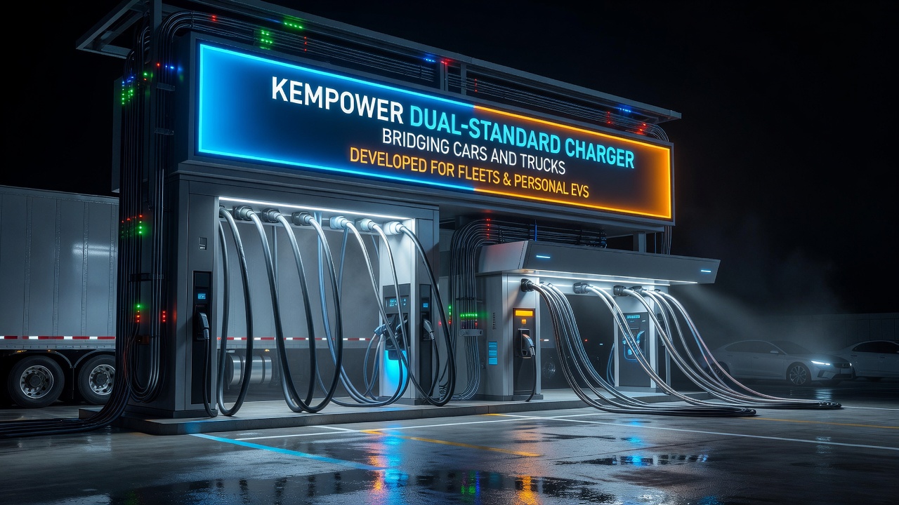 Kempower Debuts Dual-Standard Charger Bridging Cars and Trucks