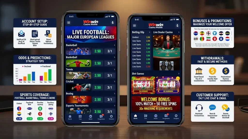 Online Betting Guide: Android and iOS Apps, Account Setup, Odds, Predictions, Sports, Bonuses, Withdrawals, and Customer Support